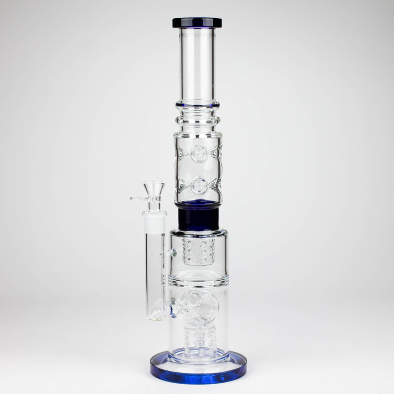 O Fortune | 18" Straight Glass Bong [Bong 005]