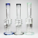 16" Triple layered honeycomb Bong [Bong 004] Glass Bong Super Supplys Inc