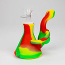 Fortune | 4.5" Silicone recycle water Bong [SP1044] Resin · Silicone · Plastic Bong Super Supplys Inc