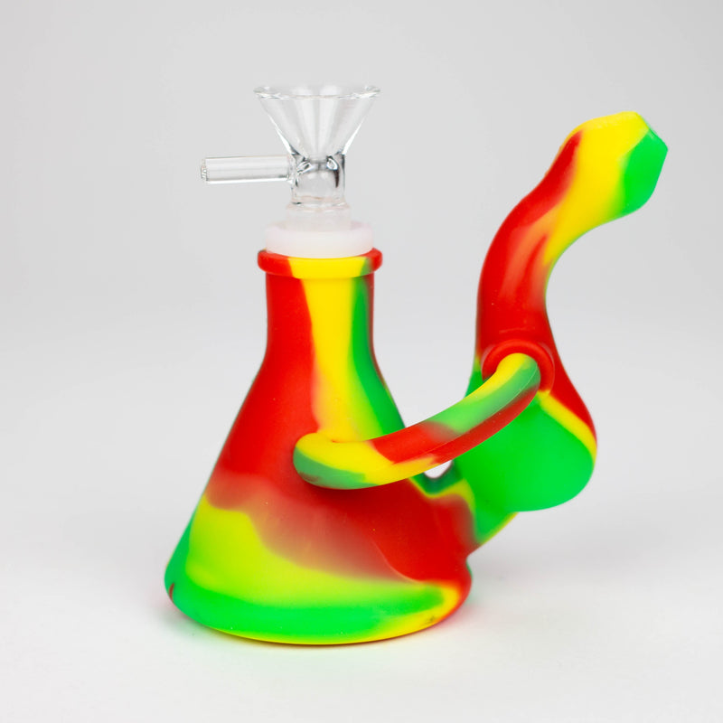 O Fortune | 4.5" Silicone recycle water Bong Assorted Colours [SP1044]