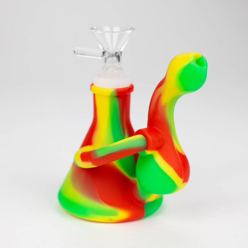 O Fortune | 4.5" Silicone recycle water Bong Assorted Colours [SP1044]