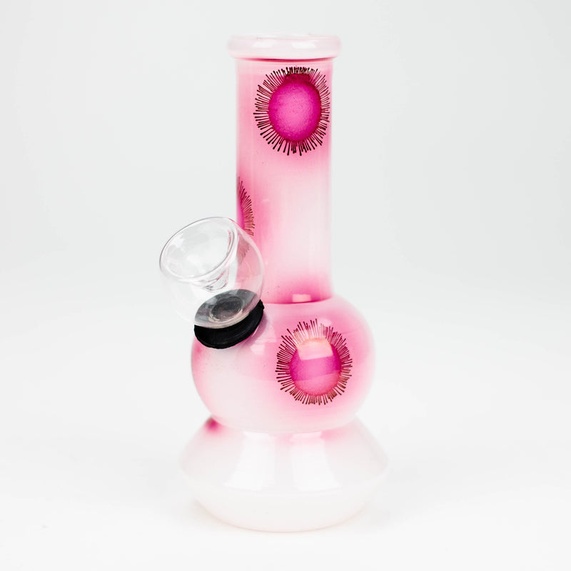 O 5" Glass water bong-Assorted