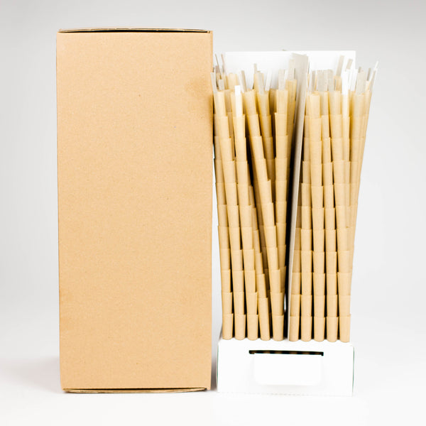 O Unbleached 70/20 mm Pre-Rolled cones Tower 1100
