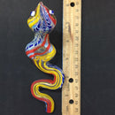 6" Snake Insideout Pipe [PIP979] Glass Pipe NIBO Distribution