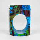 Silicone flower Jar-Assorted [J1P] Jar YHS Smoke