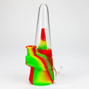 8.5" Silicone cone shape water bong-Assorted [H151] Resin · Silicone · Plastic Bong YHS Smoke