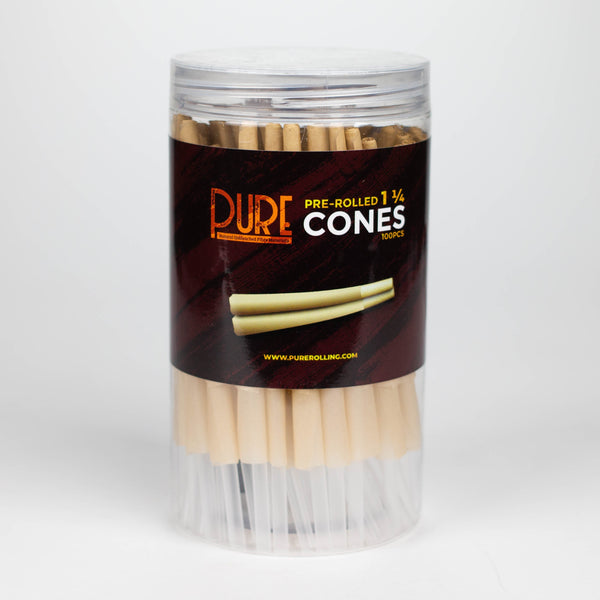 O PURE | 1-1/4" Pre-Rolled Cones Pack of 100