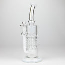 preemo | 12 inch Drum to Swiss Pillar Incycler [P090] Glass Bong preemo WHITE