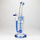 preemo | 12 inch Drum to Swiss Pillar Incycler [P090] Glass Bong preemo BLUE