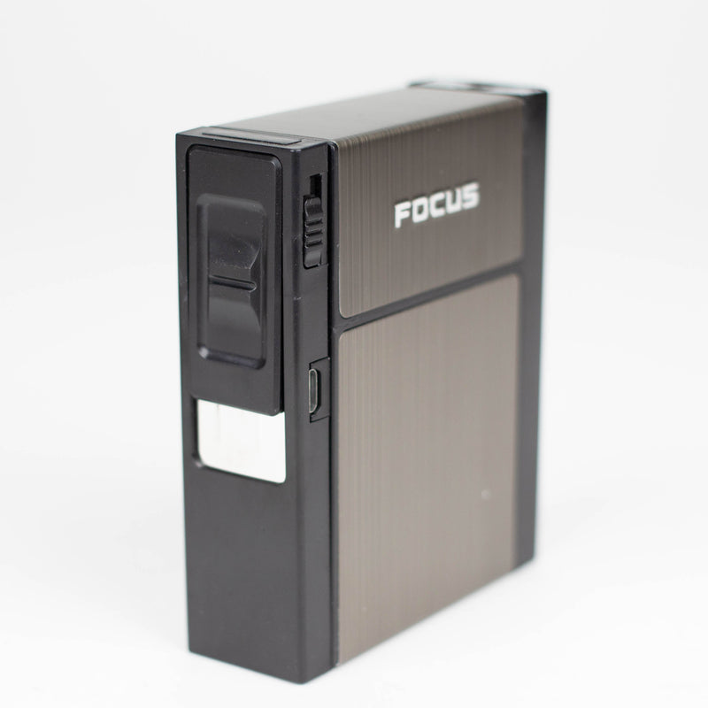 3-in-1 Multifunctional compressive moisture-proof 20 Cigarette box with lighter bong Case Crossory