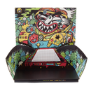 Slimjim X What The Yak - Rolling Paper + Tips & Grinder + Tray Pack (Box of 16) 1 - 1/4" Size SLIMJIM