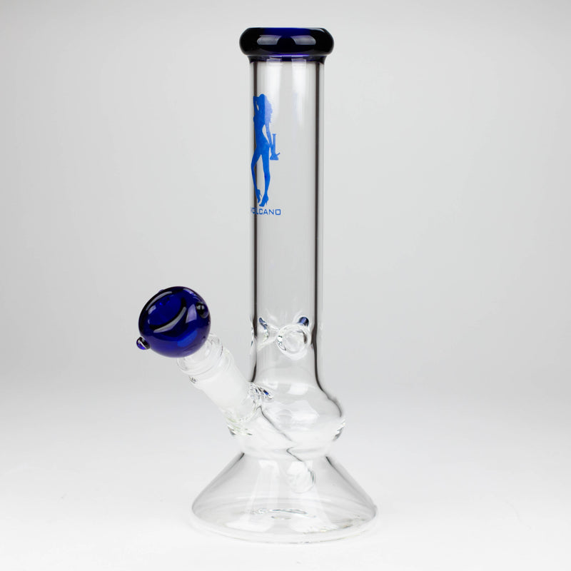 O Volcano | 10" Glass Bong with Bowl [AK2034]