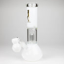Volcano | 11" Glass Bong with percolator [AK03] Glass Bong Canadian Distributor White