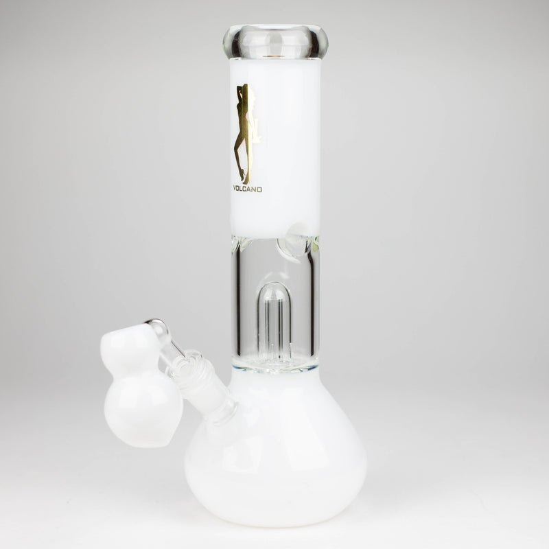 O Volcano | 11" Glass Bong with percolator [AK03]