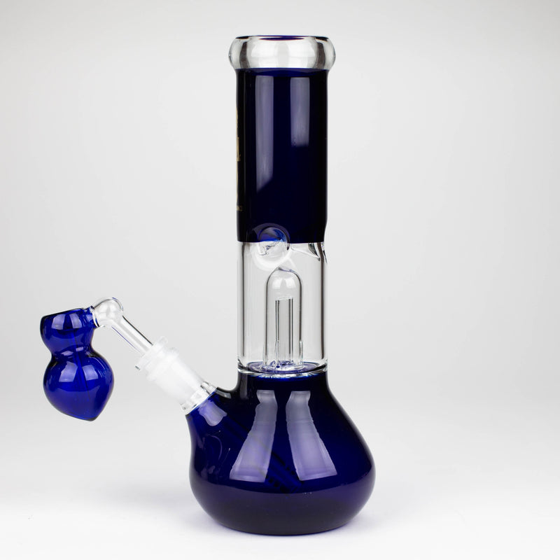 O Volcano | 11" Glass Bong with percolator [AK03]