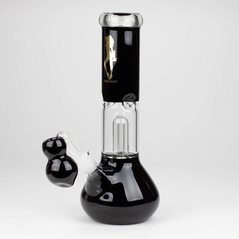 O Volcano | 11" Glass Bong with percolator [AK03]