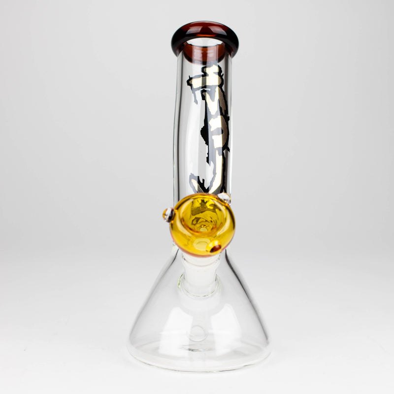 O Kush | 9" Bent neck glass bong [AK2010]