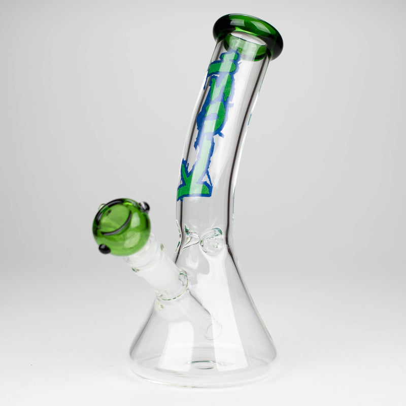 O Kush | 9" Bent neck glass bong [AK2010]