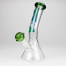 Kush | 9" Bent neck glass bong [AK2010] Glass Bong Canadian Distributor Green