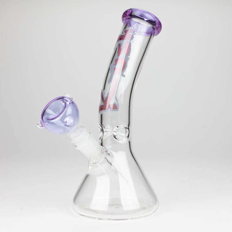 O Kush | 9" Bent neck glass bong [AK2010]