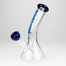 Kush | 9" Bent neck glass bong [AK2010] Glass Bong Canadian Distributor Blue