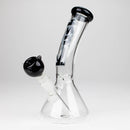 Kush | 9" Bent neck glass bong [AK2010] Glass Bong Canadian Distributor Black