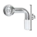 HIT Glass | Round ball shape Oil burner stem 14mm fit Bowl · Banger · Oil Burner NIBO Distribution