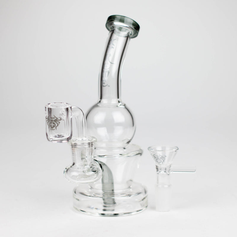 O Xtreme | 6.9" Glass 2-in-1 bubbler [DCK010]