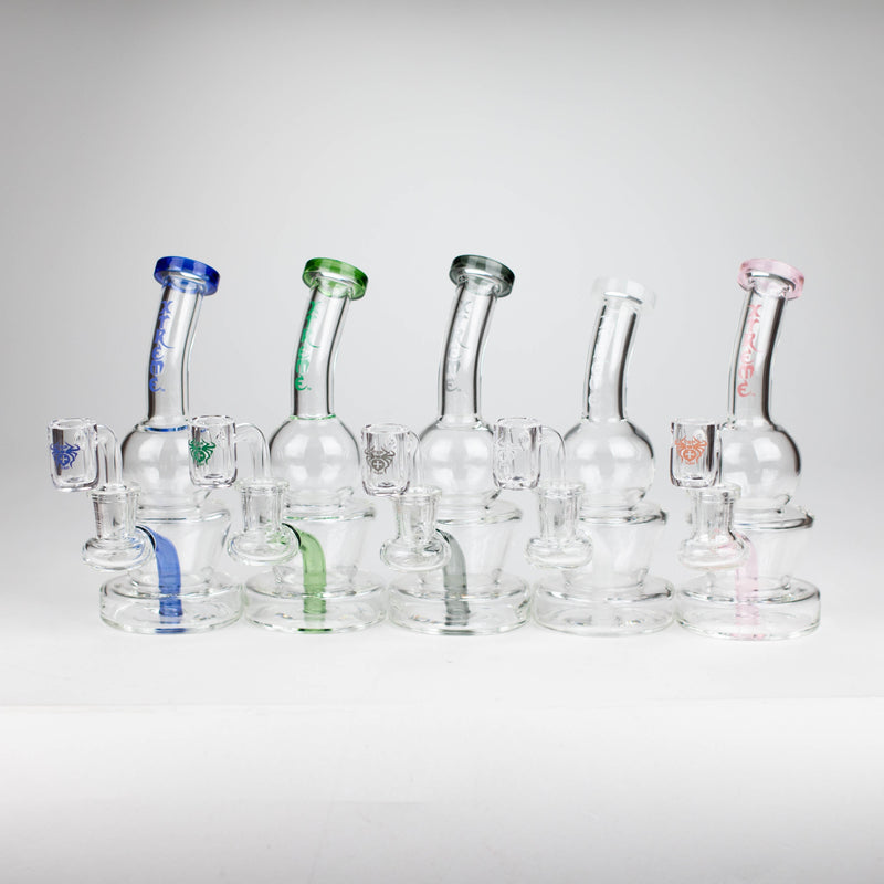 O Xtreme | 6.9" Glass 2-in-1 bubbler [DCK010]