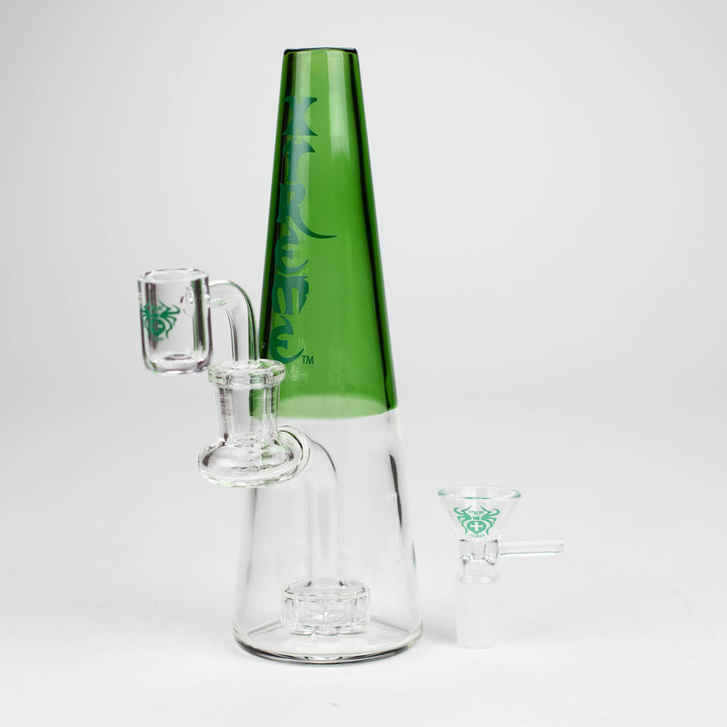 O Xtreme | 7.5" Glass 2-in-1 bubbler [DCK011]