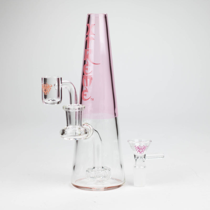 O Xtreme | 7.5" Glass 2-in-1 bubbler [DCK011]