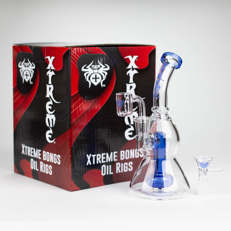 O Xtreme | 7.8" Glass 2-in-1 bubbler [DCK012]