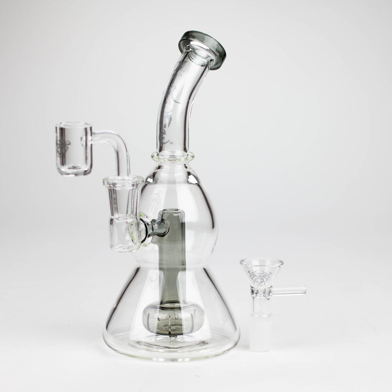 O Xtreme | 7.8" Glass 2-in-1 bubbler [DCK012]