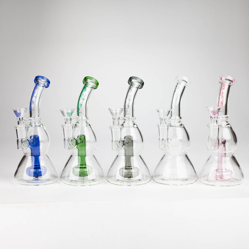 O Xtreme | 7.8" Glass 2-in-1 bubbler [DCK012]