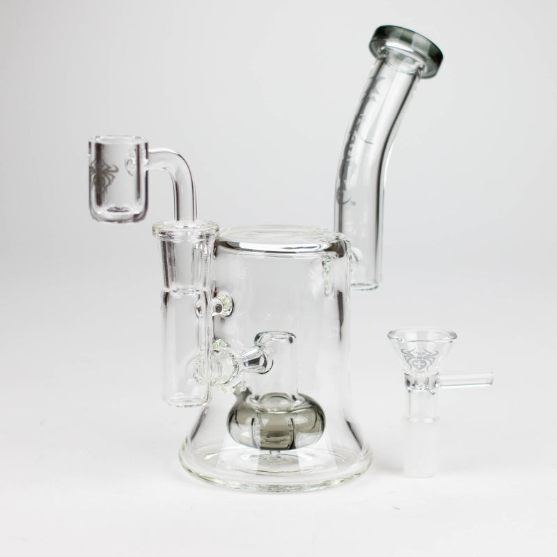 O Xtreme | 7" Glass 2-in-1 bubbler [DCK013]