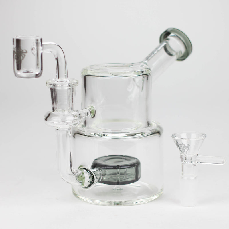 O Xtreme | 5" Glass 2-in-1 bubbler [DCK005]