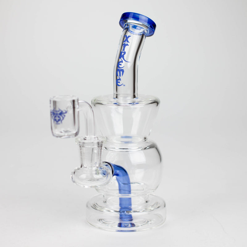 O Xtreme | 6.7" Glass 2-in-1 bubbler [DCK006]