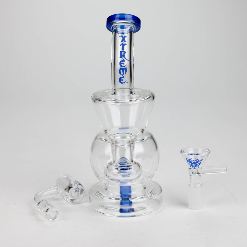 O Xtreme | 6.7" Glass 2-in-1 bubbler [DCK006]