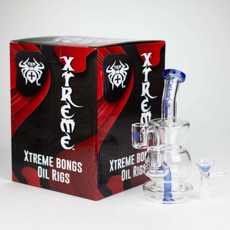 O Xtreme | 6.7" Glass 2-in-1 bubbler [DCK006]