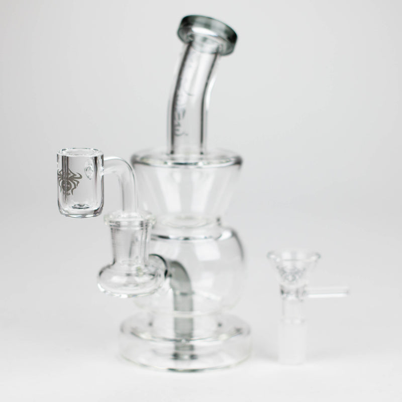 O Xtreme | 6.7" Glass 2-in-1 bubbler [DCK006]