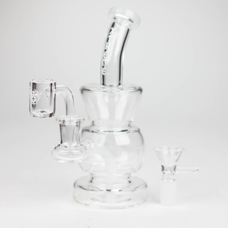 O Xtreme | 6.7" Glass 2-in-1 bubbler [DCK006]