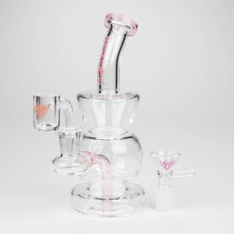 O Xtreme | 6.7" Glass 2-in-1 bubbler [DCK006]