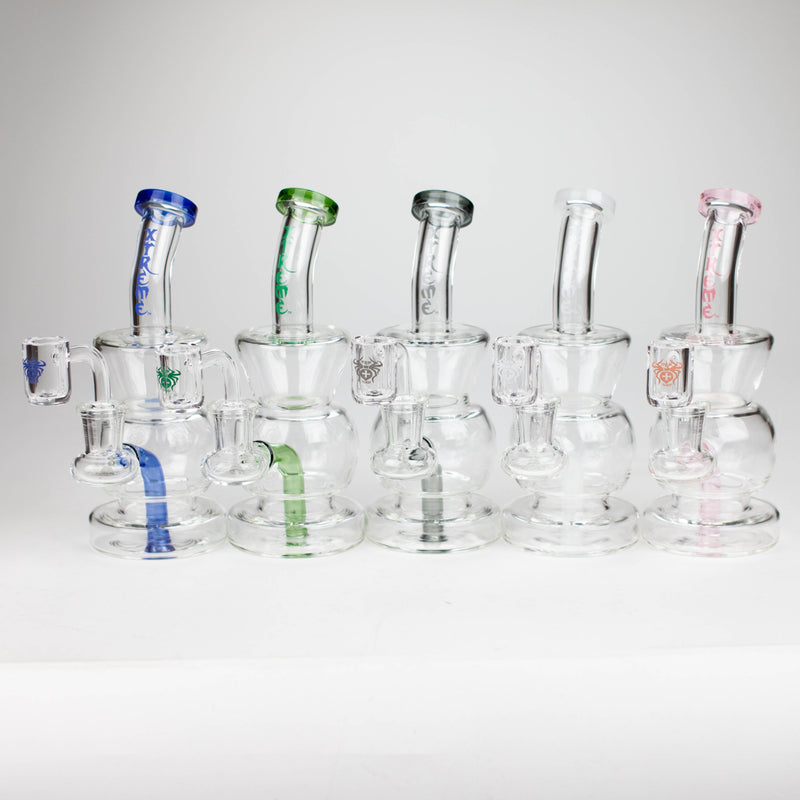 O Xtreme | 6.7" Glass 2-in-1 bubbler [DCK006]