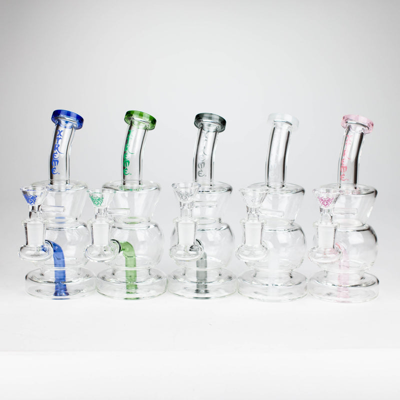 O Xtreme | 6.7" Glass 2-in-1 bubbler [DCK006]