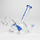Xtreme | 5.7" Glass 2-in-1 bubbler [DCK007] Glass Bong Canadian Distributor Blue