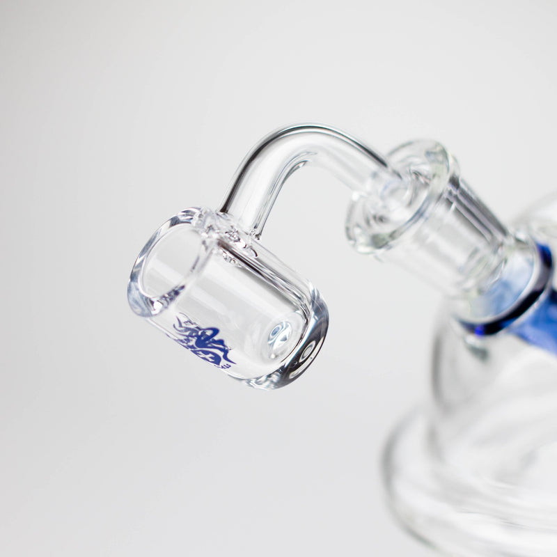 O Xtreme | 5.7" Glass 2-in-1 bubbler [DCK007]