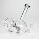 Xtreme | 5.7" Glass 2-in-1 bubbler [DCK007] Glass Bong Canadian Distributor Charcoal Black
