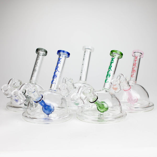 O Xtreme | 5.7" Glass 2-in-1 bubbler [DCK007]