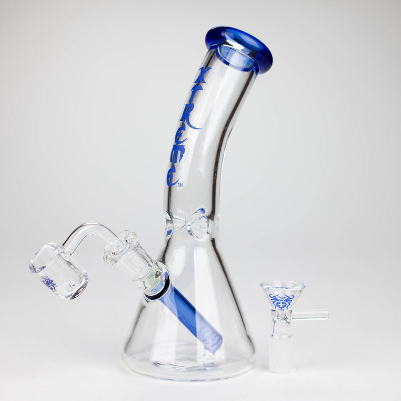 O Xtreme | 7.5" Glass 2-in-1 bubbler [DCK008]