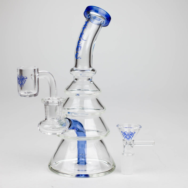 O Xtreme | 7" Glass 2-in-1 bubbler [DCK009]